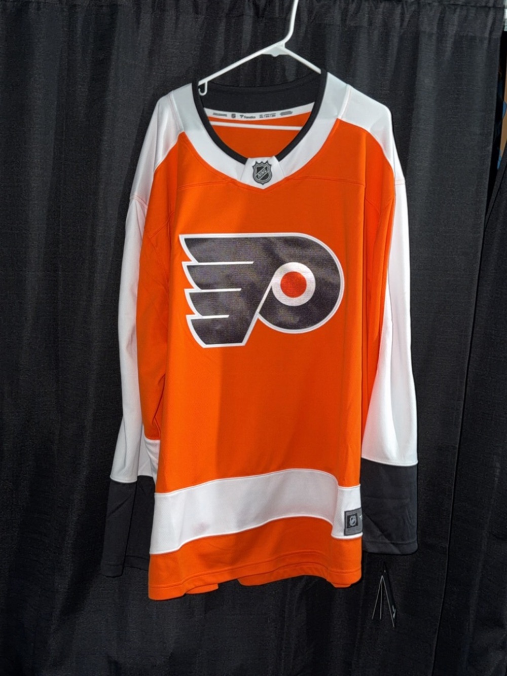 NHL Philadelphia Flyers Orange and White Team Jersey